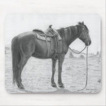 Quarter Horse Resting mousepads by RulanCapperStarr Quarter Horse Resting mousepads