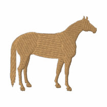 Quarter Horse Silhouette embroidered shirts by ZazzleEmbroidery Quarter Horse Silhouette embroidered shirts