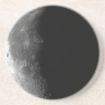 Quarter Moon Coaster coasters