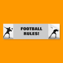 Quarterback bumper stickers