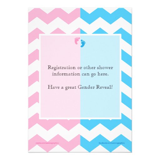 Quarterback Cheerleader Gender Reveal Invitation