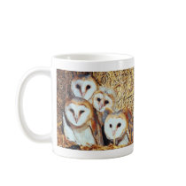 Quartet of Barn Owls Mug