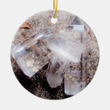Quartz crystal points ornament