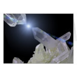 Quartz Crystals Card