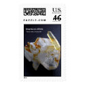Quartz on Albite postage
