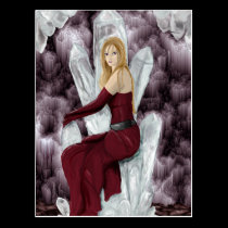 Quartz throne postcards