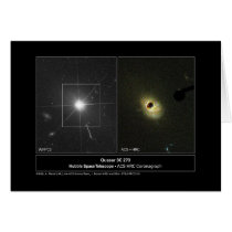 Quasar 3C 273 Hubble Telescope cards by Space_Exploration Quasar 3C 273 Hubble Telescope cards