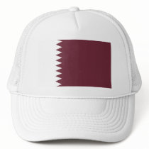 Quatar Flag Hat by FlagTshirts Quatar Flag Hat