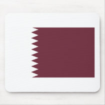 Quatar Flag Mousepad by FlagTshirts Quatar Flag Mousepad