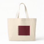 Quatar Flag Tote Bag