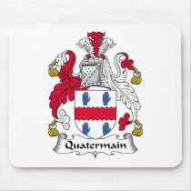 Quatermain Family Crest Mousepad