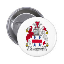 Quatermain Family Crest Button