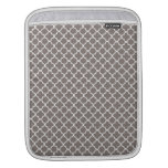Quatrefoil Pattern Sleeve For iPads