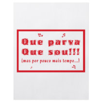 Que Parva Que Sou Full Color Flyer