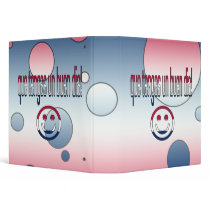Que Tengas un Buen Día! America Flag Colors Binder