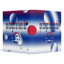 Que Tengas un Buen Día! Cuba Flag Colors Pop Art Binder