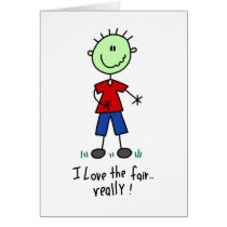 Queasy Fair Goer  cards