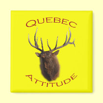 Quebec Attitude magnets