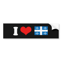 QUEBEC BUMPER STICKER