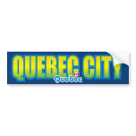 Quebec City Bumper Bumper Stickers