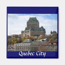 Quebec City Fridge Magnet