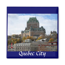 Quebec City Fridge Magnet