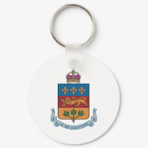 Quebec Coat Of Arms keychains
