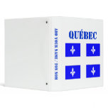 Quebec Flag Binder
