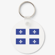 Quebec Flag keychains