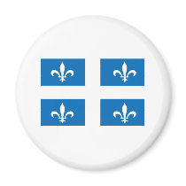 QUEBEC FLAG MAGNET