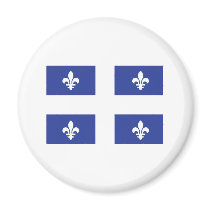 Quebec Flag magnets by teyes143 Quebec Flag magnets