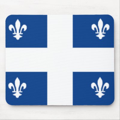 Quebec Flag Mousepad by jacinto888