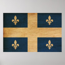 Quebec Flag Posters