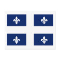 Quebec Flag (province) Postcard