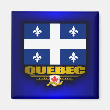 Quebec Flag Refrigerator Magnet