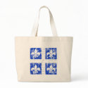 Quebec Fleur-de-lis Tote Bag
