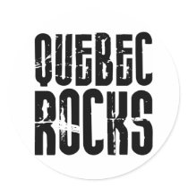 Quebec Rocks stickers by teyes143 Quebec Rocks stickers