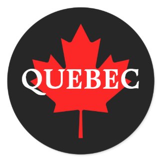 QUEBEC sticker