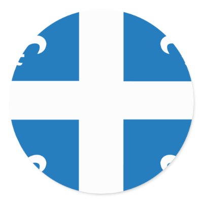QUEBEC STICKERS by flagshirts