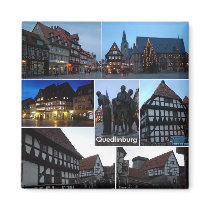 Quedlinburg Fridge Magnet