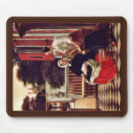 Queen And Servant By Hooch Pieter De (Best Quality Mouse Pads