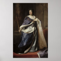 Queen Anne, 1703 Poster