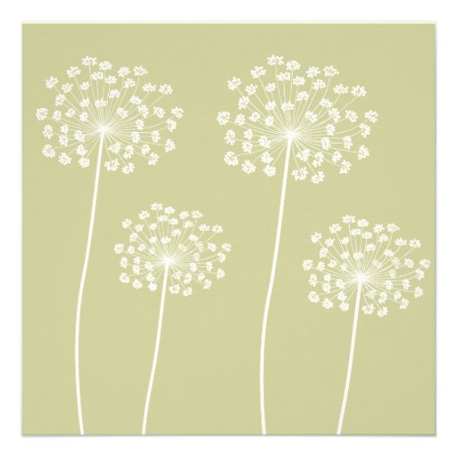 Queen Anne Bridal Shower Invitation