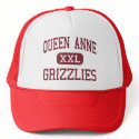 Queen Anne - Grizzlies - High - Seattle Washington hats by customteamsportswear Queen Anne - Grizzlies - High - Seattle Washington hats