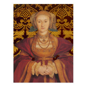 Queen Anne of Cleves - Henry VIII's 4th wife wearing a ring on her index finger