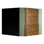 Queen Anne walnut tallboy, early 18th century binders