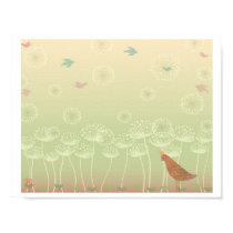 Queen Anne's Hopeful Season Illustration Print by EuphorianChic Queen Anne's Hopeful Season Illustration Print