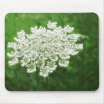 Queen Anne's Lace 1 (Wild Carrot) mousepads by LivingNature Queen Anne's Lace 1 (Wild Carrot) mousepads