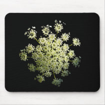 Queen Anne's Lace cutout mousepads by MAPASUE Queen Anne's Lace cutout mousepads