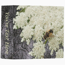 Queen Annes Lace Faux Black Leather Photo Binder